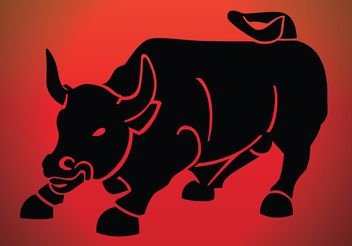 Raging Bull - vector #148929 gratis